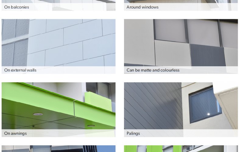 Image of types of Cladding